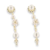 Orecchini Domar Gioielli Donna Orecchini perle argento 925 in Argento Cubic Zirconia EPB110792